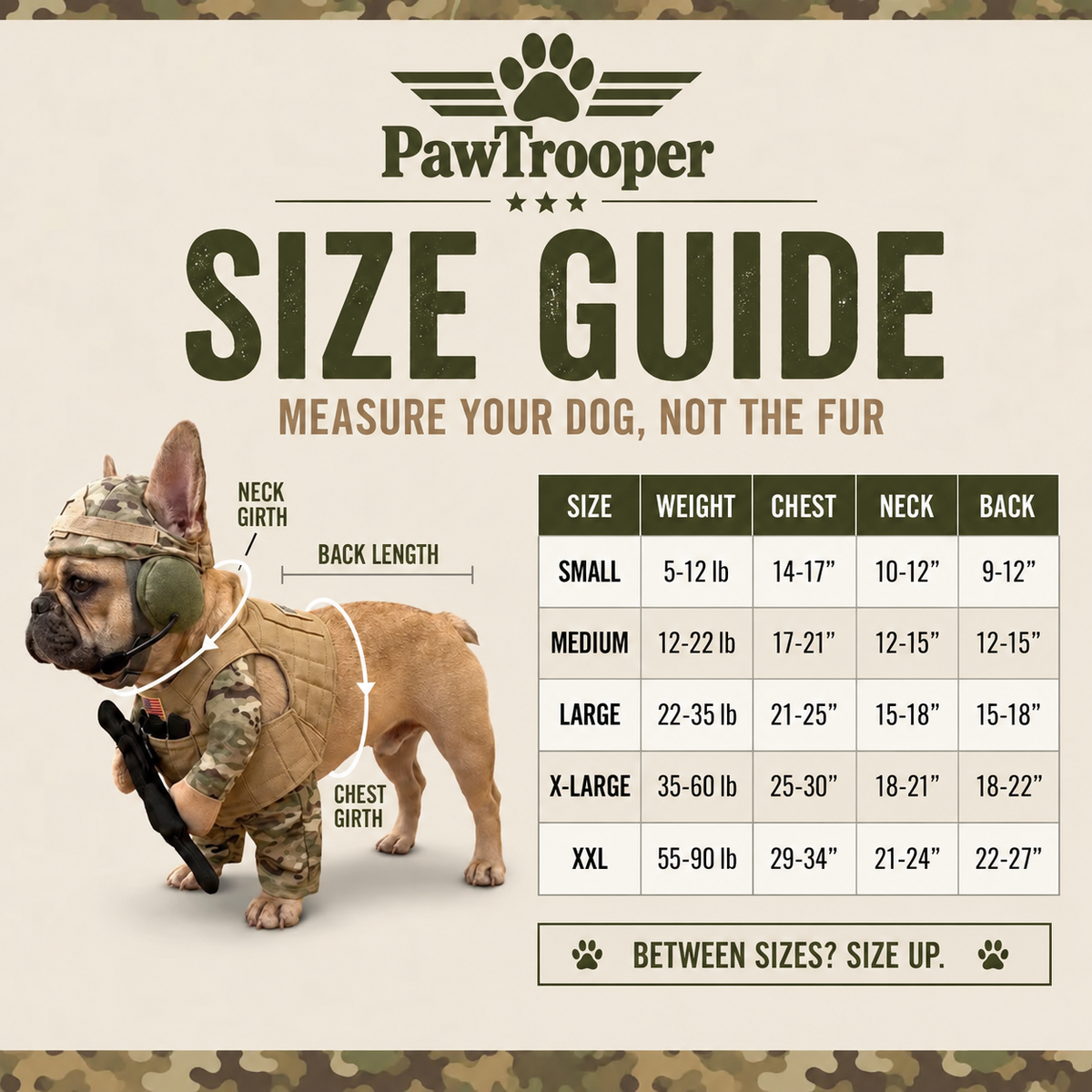 PawTrooper™- Doggy Soldier Outfit