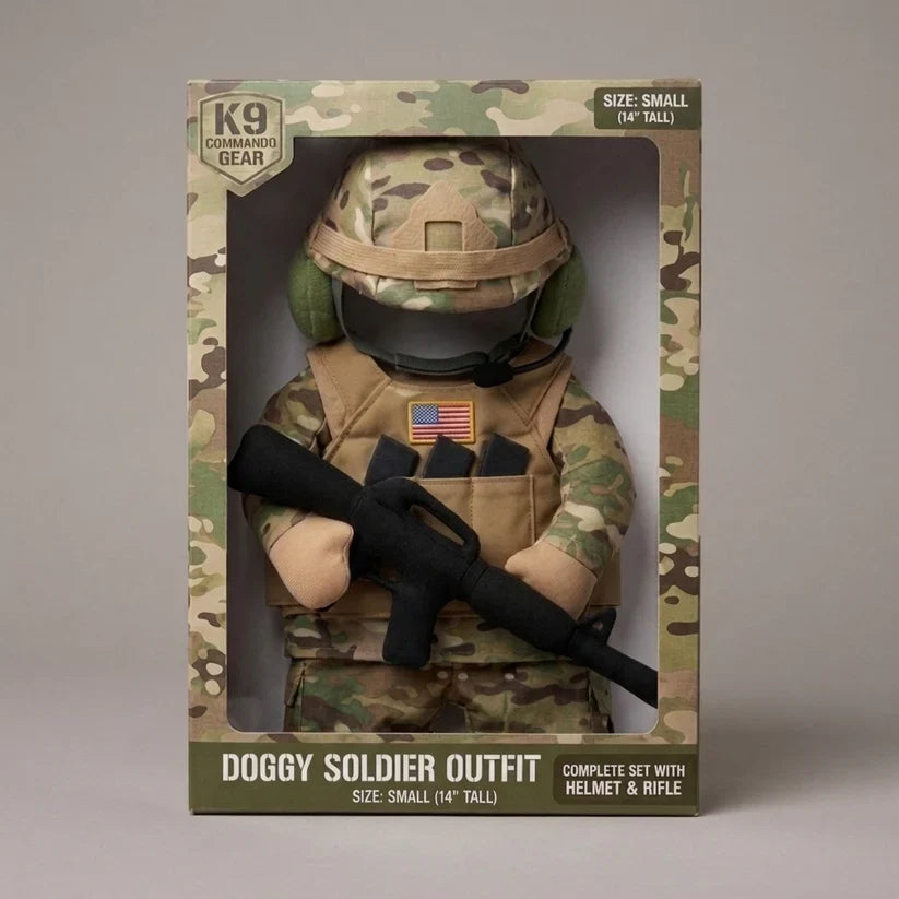 PawTrooper™- Doggy Soldier Outfit